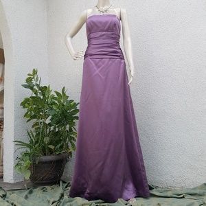 Light Plum Formal Gown for Prom Wedding size 8